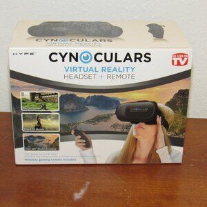 CYNOCULARS Virtual Reality VR Headset & Remote - As Seen On TV BRAND NEW
